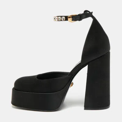 Versace Medusa Aevitas Platform Pumps In Black