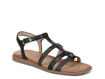 Naturalizer Wide Width Julia Sandal In Black