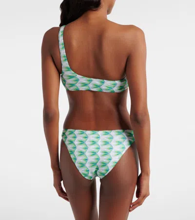 Missoni Patterned Swimsuit In Green