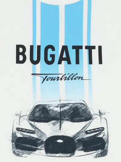 Bugatti Car-graphic T-shirt In White