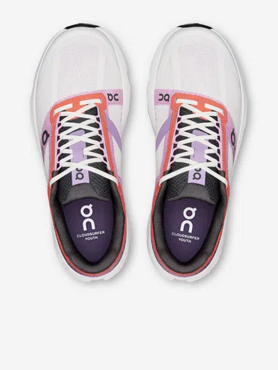 On Kids'  Running Girls Cloudsurfer Trainers In Pink