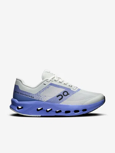 On Running Kids Cloudsurfer Trainers In Blue