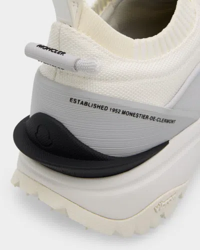 Moncler Trail Lite Three Sneaker Pull Tab Collar In Multi