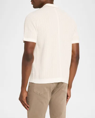Rag & Bone Harvey Rib Polo In Multi