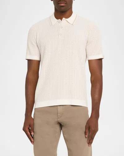 Rag & Bone Harvey Rib Polo In Multi