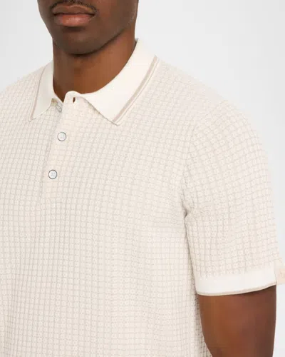 Rag & Bone Harvey Rib Polo In Multi