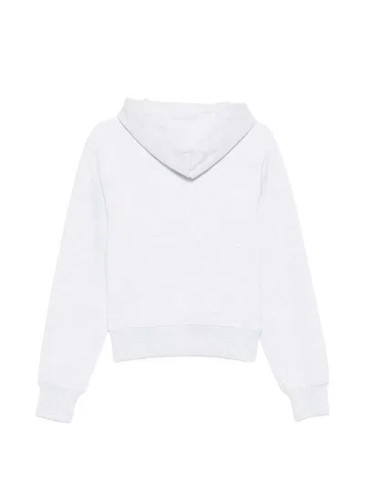 Entire Studios Kangaroo-pocket Hoodie In White
