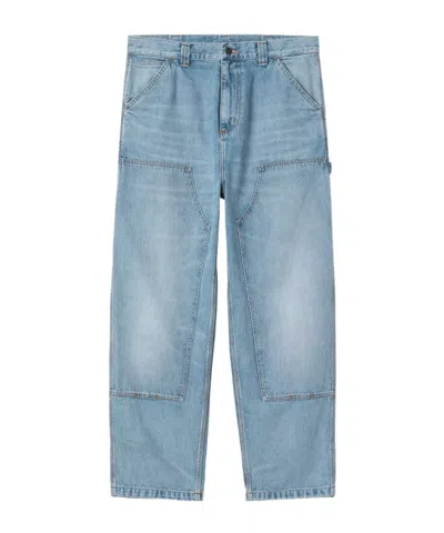Carhartt Light Blue Relaxed Jeans In Blue