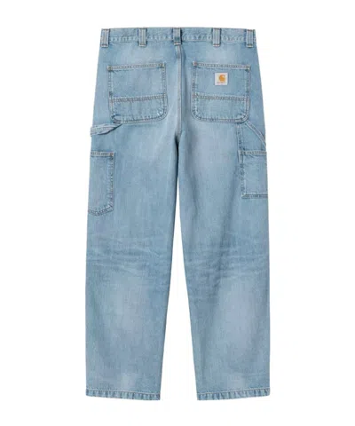Carhartt Light Blue Relaxed Jeans In Blue