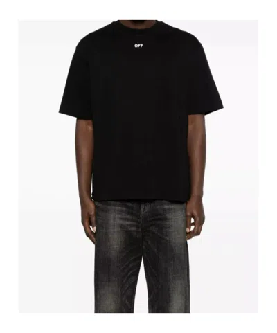Off-white Chain Arrow T-shirt In Black