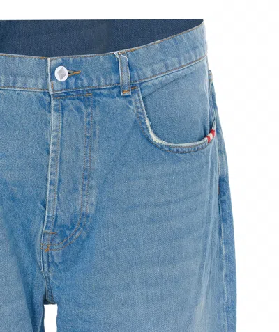 Amish Belt Loop Jeans In Blue