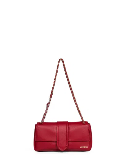 Jacquemus Multicolor Lamb Ovis Aries Aries Shoulder Bag In Red