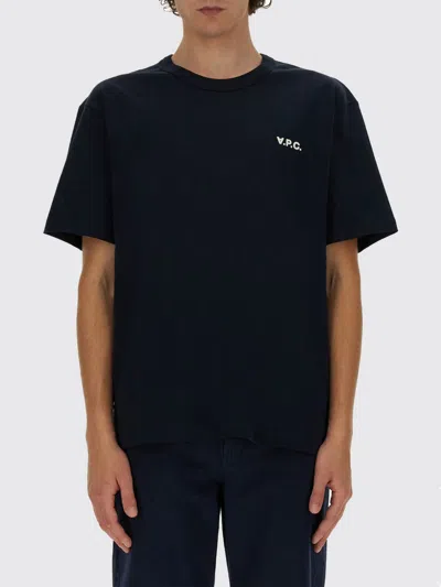 Apc A. P.c. Logo-print T-shirt In Black