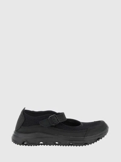 Salomon Rx Marie-jeanne Rubber-trimmed Mesh Sandals In Black