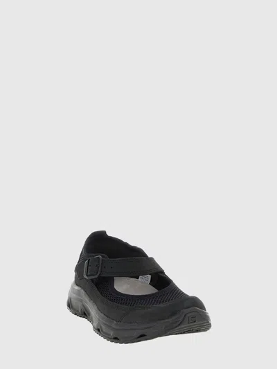 Salomon Rx Marie-jeanne Rubber-trimmed Mesh Sandals In Black