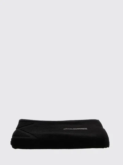 Rick Owens Pattern Beach Towel In Black