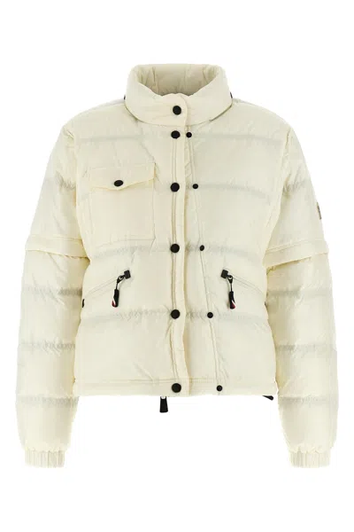 Moncler Grenoble Mauduits Short Down Jacket In Brown