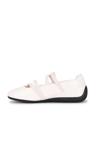 Puma Speedcat Cut-out Ballet Flats In Pink