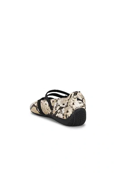 Puma Speedcat Ballet Snake Woman Black And Beige