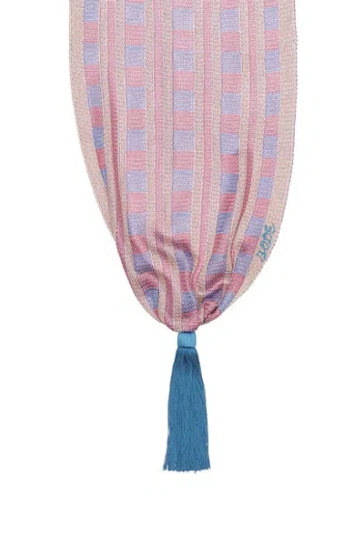 Bode Cheshire Scarf Top In Neutral