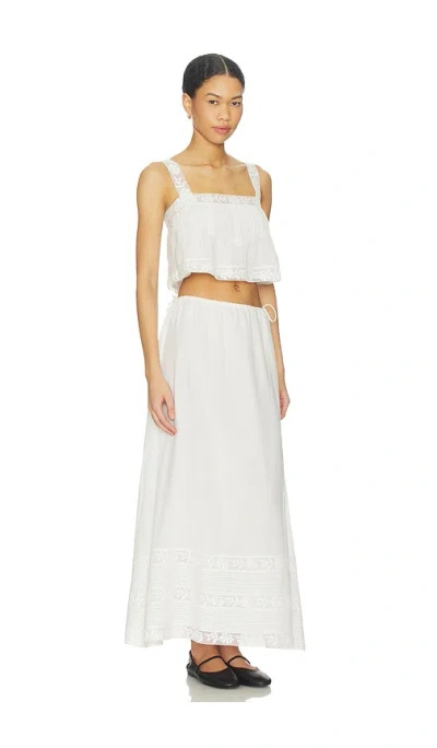 Saylor Elsie Set In White