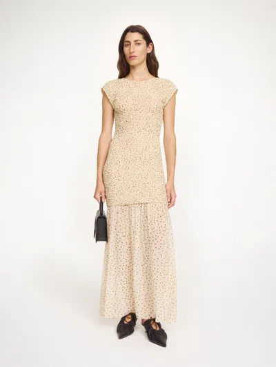By Malene Birger Corinna Maxi Dress Polka Dot Print In Multi