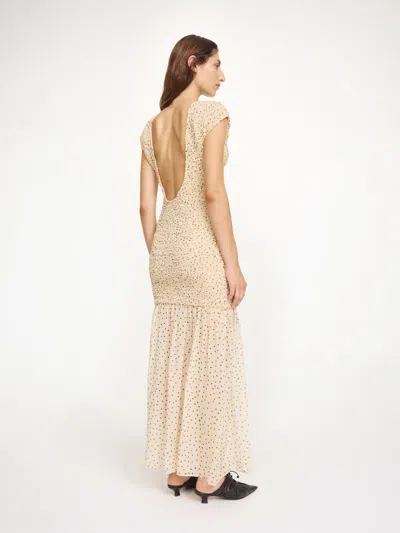 By Malene Birger Corinna Maxi Dress Polka Dot Print In Multi