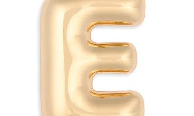 Leith Bubble Initial Bag Charm In Gold