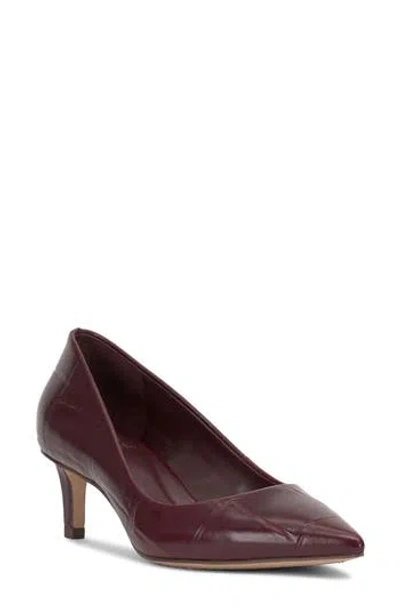 Vince Camuto Kehlia Kitten Heel Pump In Brown