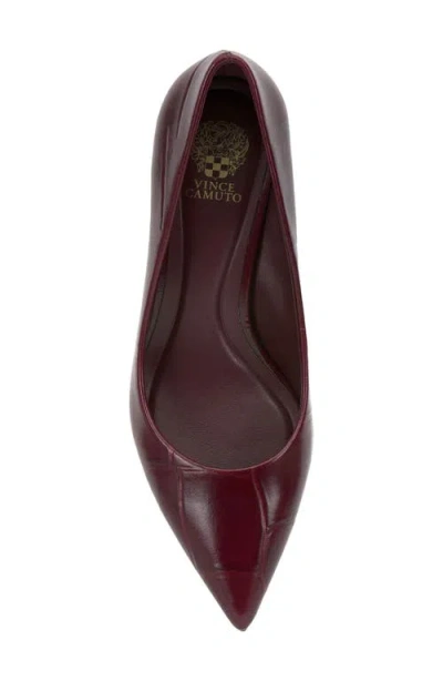 Vince Camuto Kehlia Kitten Heel Pump In Brown