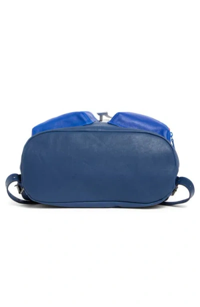 Longchamp 3d Colorblock Backpack In Blue
