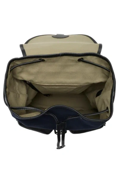 Longchamp 3d Leather & Twill Backpack In Multi