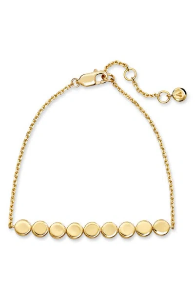Devata Round Link Chain Bracelet In Gold