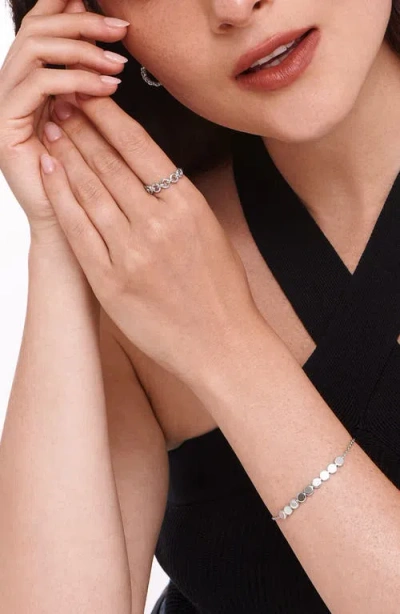 Devata Cable Link Ring In Gray