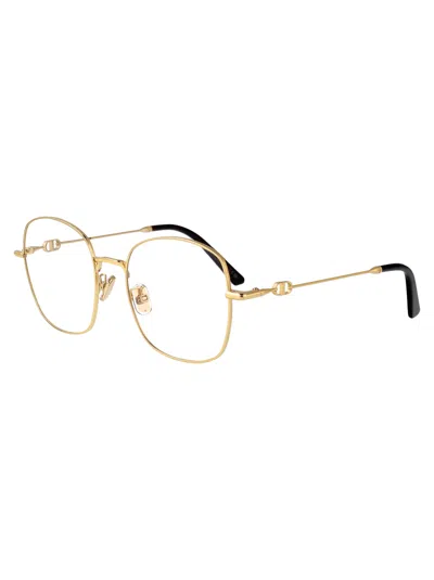Dior Full Frame Plain Mirror In Gold
