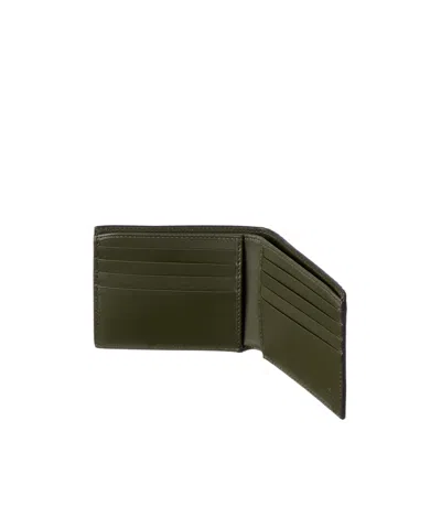 Gucci Bi-fold Python Wallet In Green