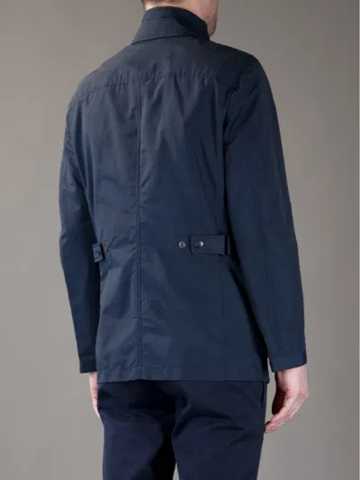 Fay Double Layer Jacket In Blue