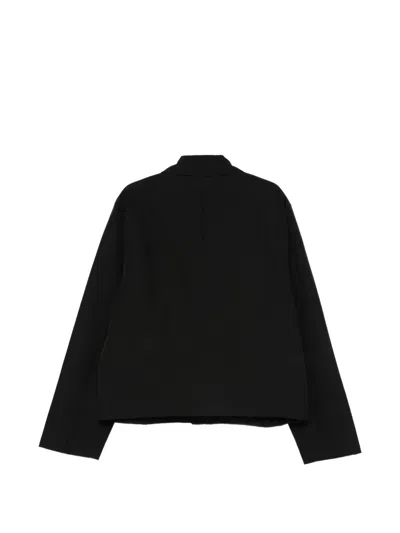 Entire Studios Wight Zip-up Jacket In Black