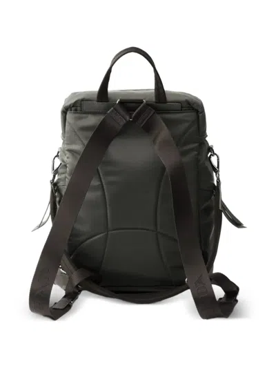Prada Re-nylon Backpack In Gray