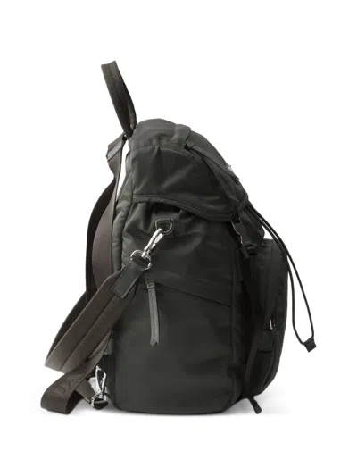 Prada Re-nylon Backpack In Gray