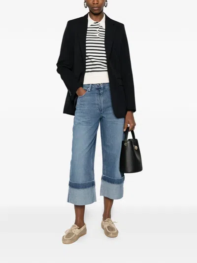 Apc Button Blazer In Black