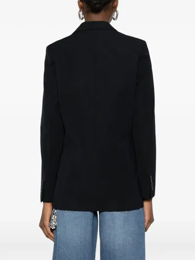 Apc Button Blazer In Black