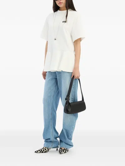 Rotate Birger Christensen T-shirt Woman Rotate In White