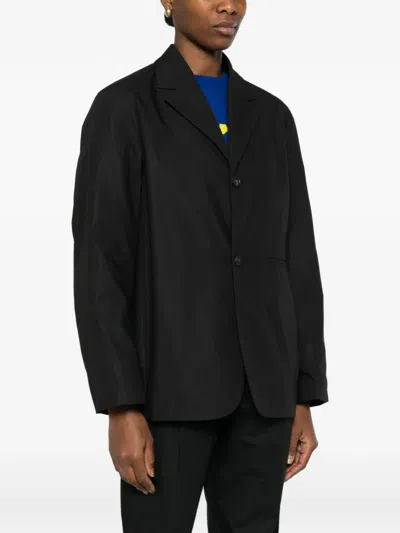 Sofie D'hoore Button Fitted Jacket In Black