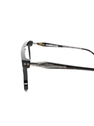 Kuboraum Rectangle-frame Glasses In White