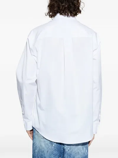 Dsquared2 Printed Shirt In White