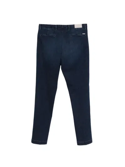 Corneliani Belt-loops Jeans In Blue