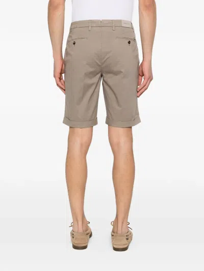 Corneliani Turned-hem Shorts In Neutral