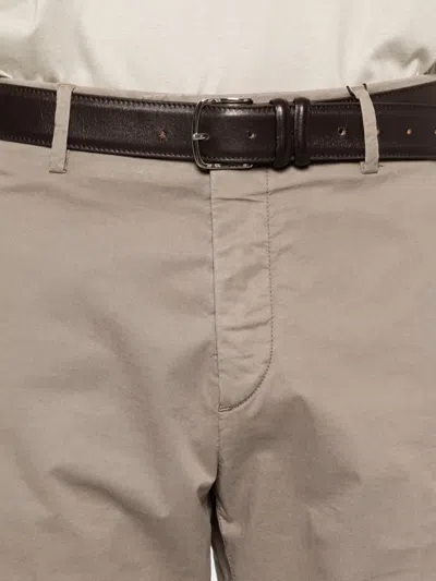 Corneliani Turned-hem Shorts In Neutral