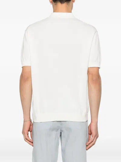 Paolo Pecora Buttonless T-shirt In White
